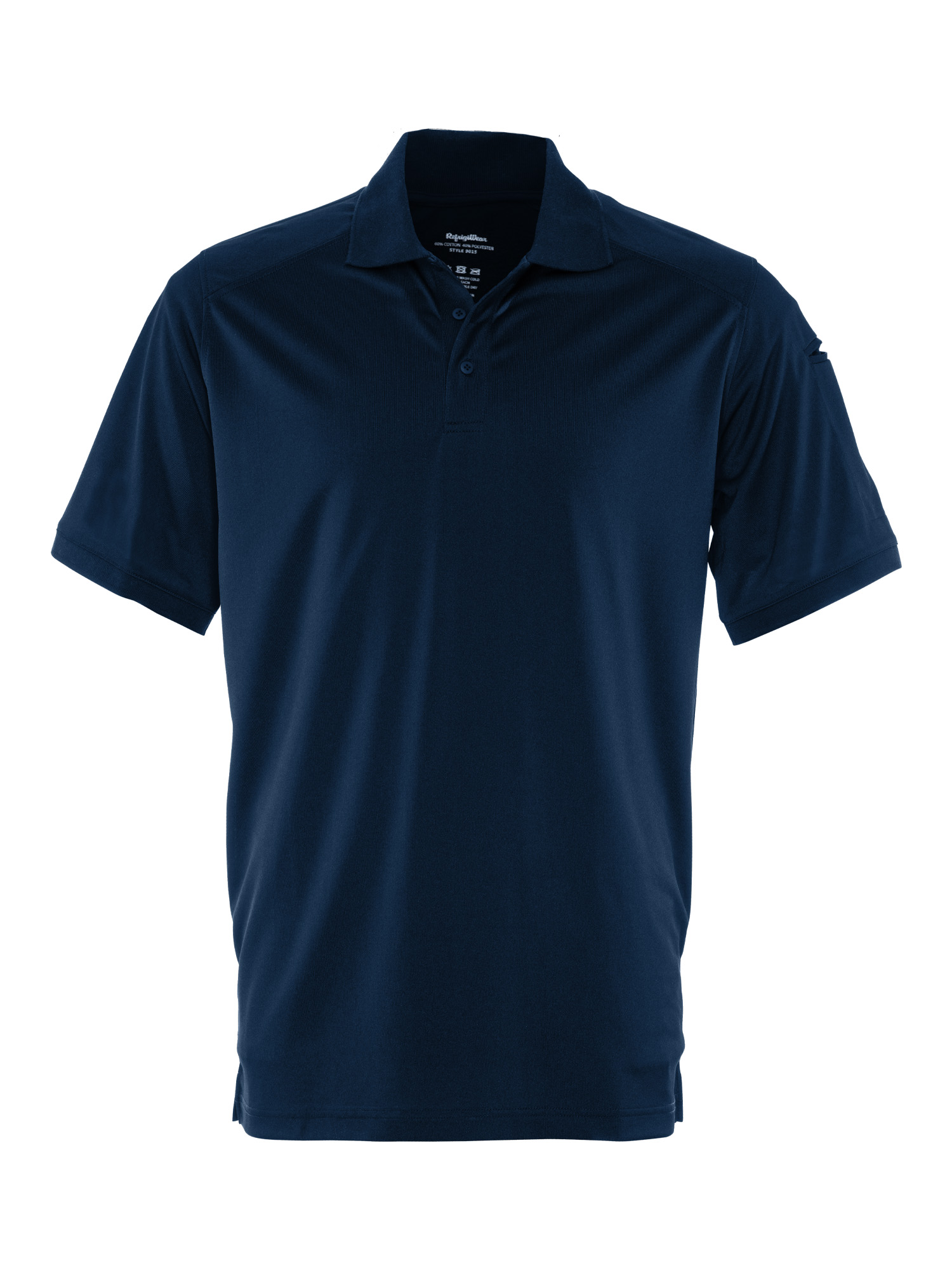 RefrigiWear Snag-Proof Short Sleeve Polo Shirt Lightweight Navy XL