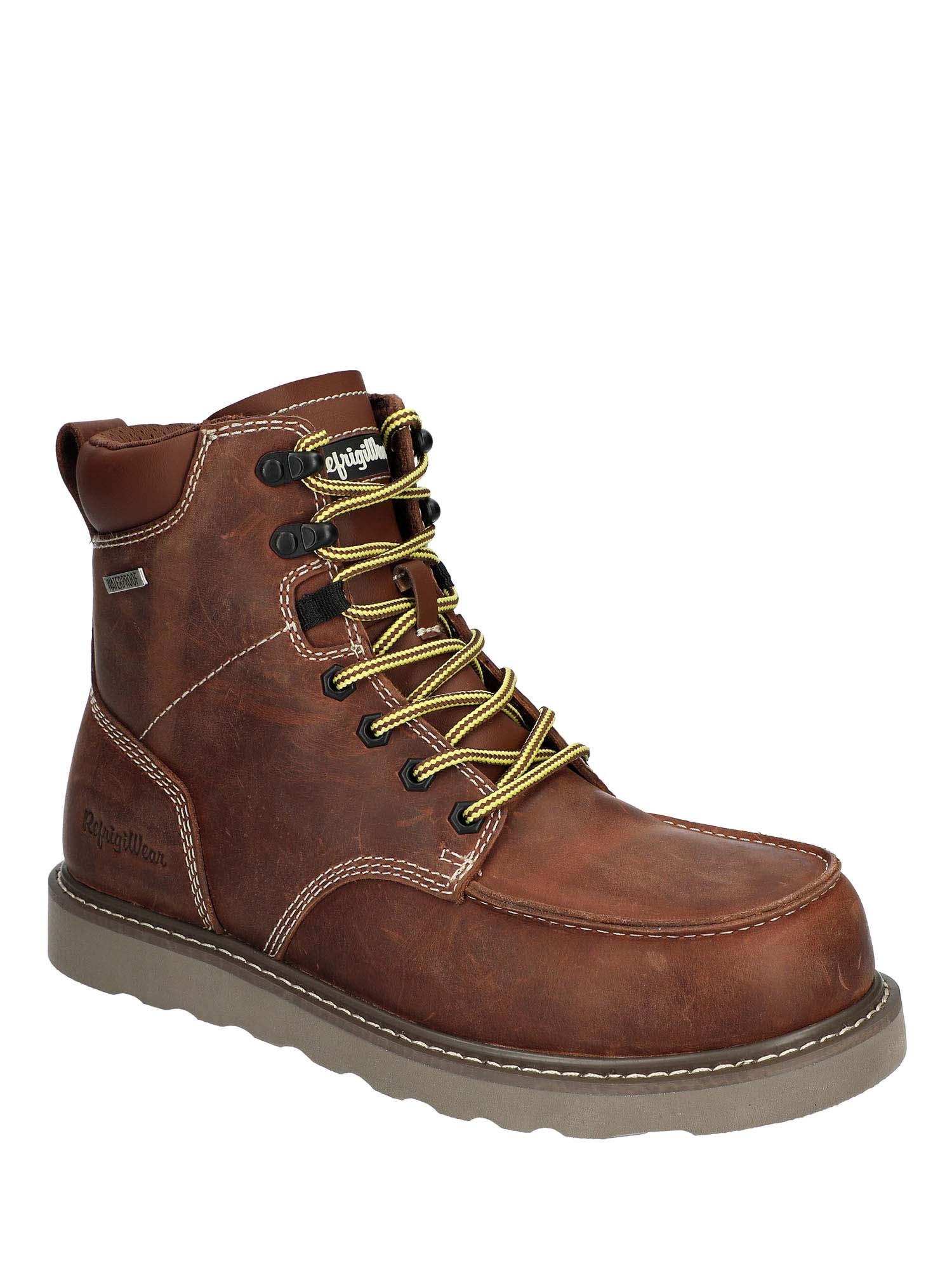 RefrigiWear Classic Moc Toe Hiker Waterproof Lightweight Brown 11
