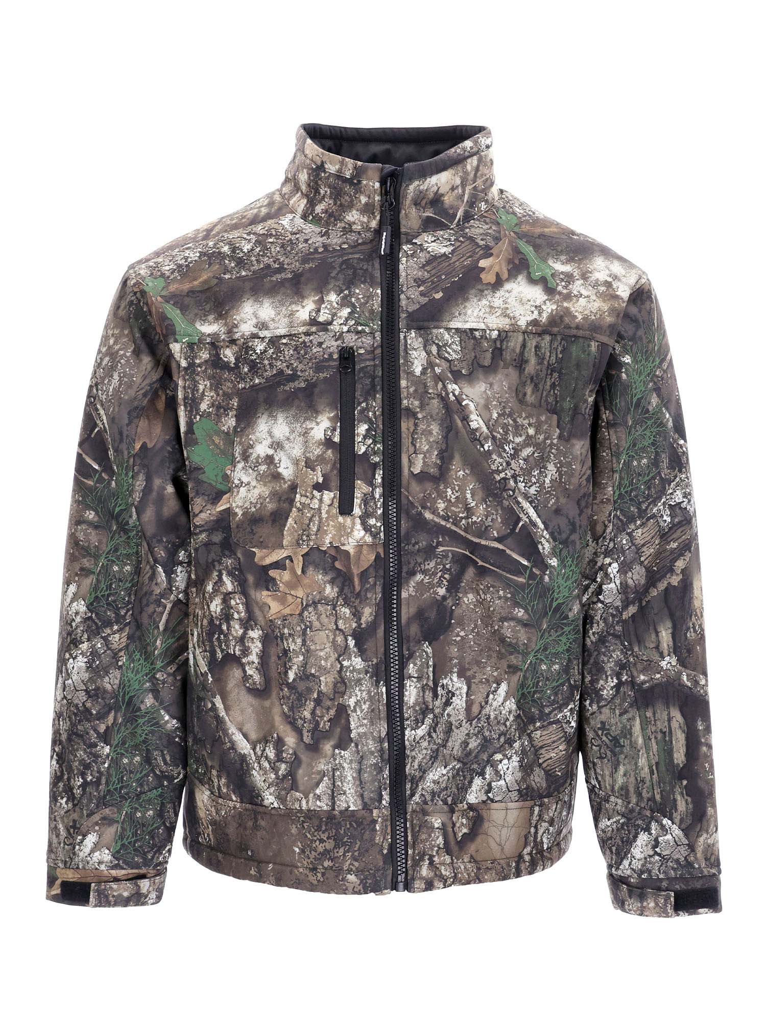 RefrigiWear Realtree APX Camo Insulated Softshell Jacket Fit: Big & Tall M