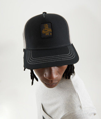 RefrigiWear Mesh Trucker Hat | Lightweight | Black/Gray/Red