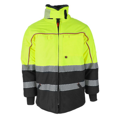 Avaska HiVis Polar Ultimate Freezer Jacket | Lime/Black | S