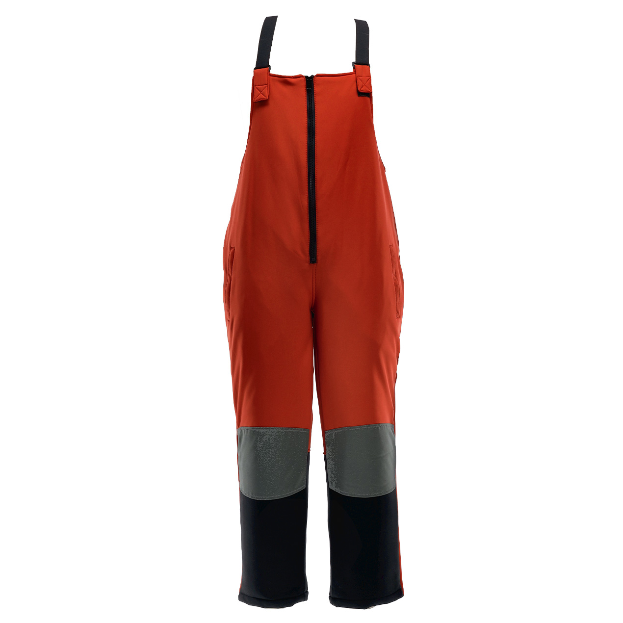 Samco HiVis Orange Softshell High Freezer Bib-Pant | Black/Orange | S