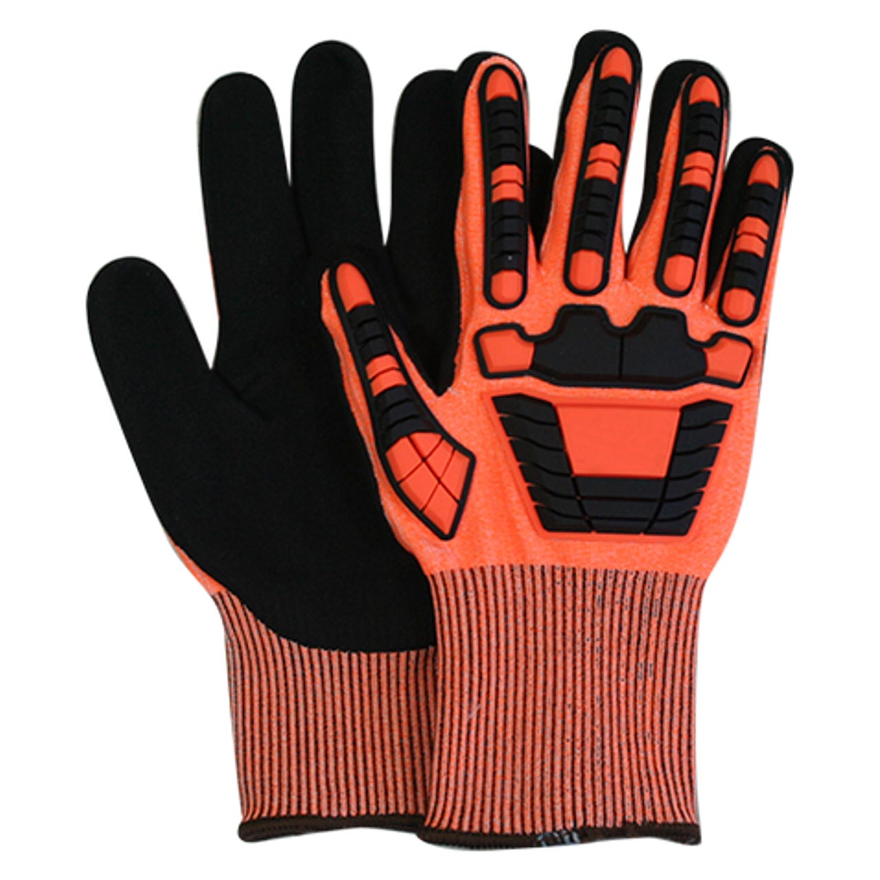 Samco #783 Cut Resistant Gloves (Pair) | Orange | M