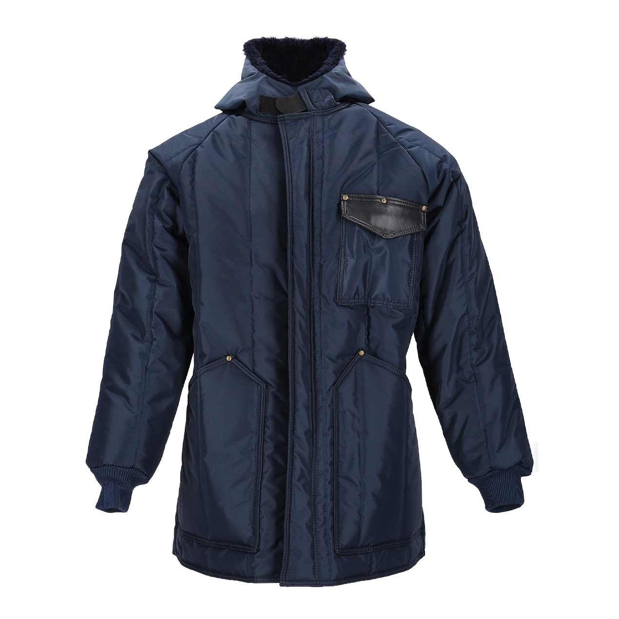 Samco Freezer Parka with Hood | Navy | M