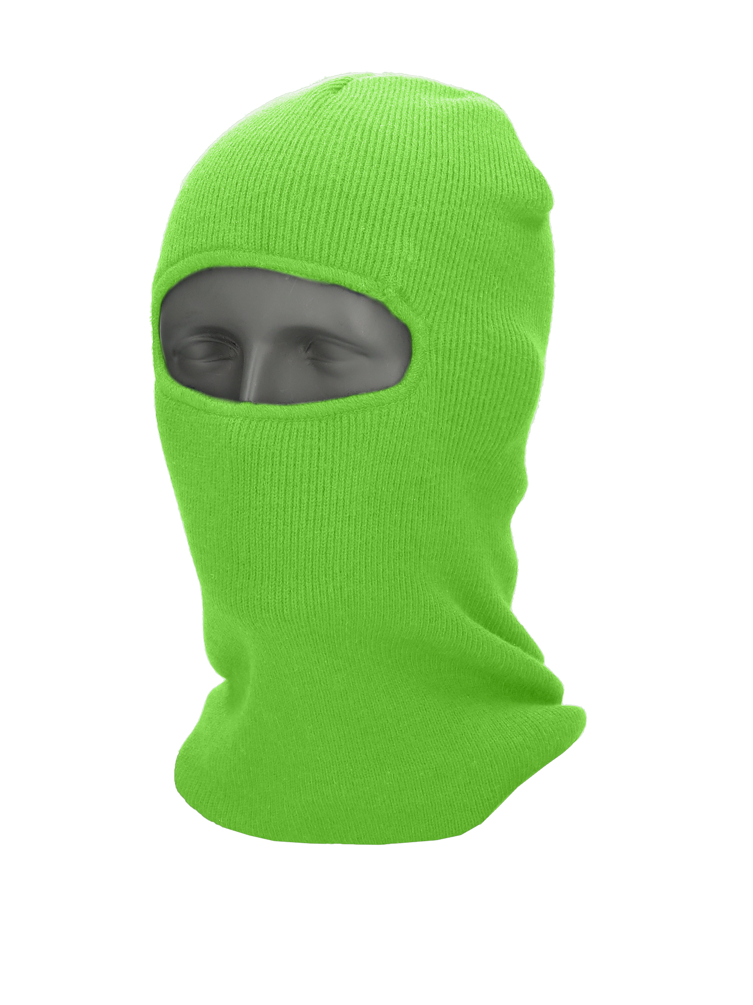 Samco HiVis Fleece-Lined Face Mask | Lime | One-Size