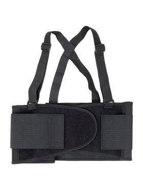 RefrigiWear Back Brace | Black | Ragg Wool | XL