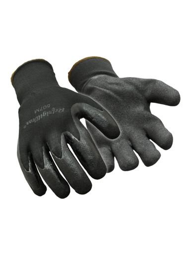 RefrigiWear Dual-Layer Thermal Ergo Glove | Black | Ragg Wool/Brushed/Nylon | L