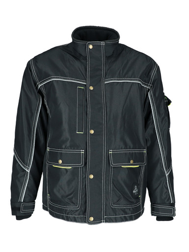 RefrigiWear ErgoForce Waterproof Insulated Jacket Waterproof Black Fit: Big & Tall M