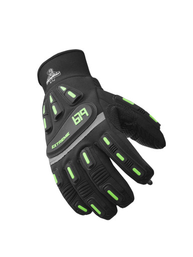 RefrigiWear Extreme Freezer Glove with Key-Rite Nib | Black | Ragg Wool/Synthetic/Leather | 2XL