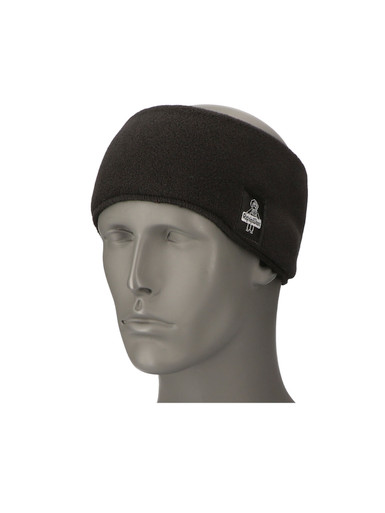 RefrigiWear Fleece Headband | Black | Ragg Wool/Fleece | One-Size