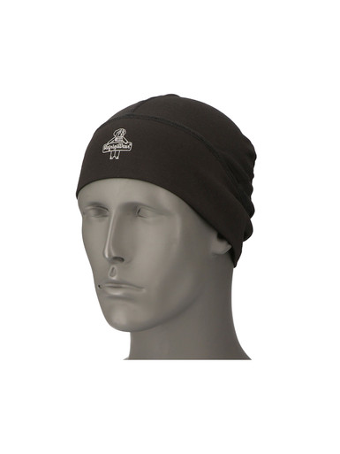 RefrigiWear Flex-Wear Unisex Skull Cap | Lightweight | Black | Ragg Wool/Polyester/Brushed | One-Size