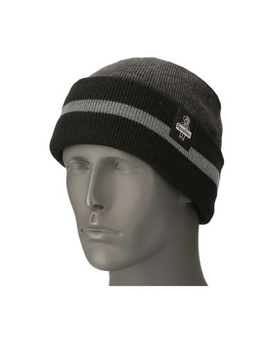 RefrigiWear Frostline® Cap | Lightweight | Gray | Ragg Wool/Acrylic/Fleece | One-Size