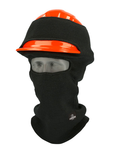 RefrigiWear Hard Hat Balaclava Black