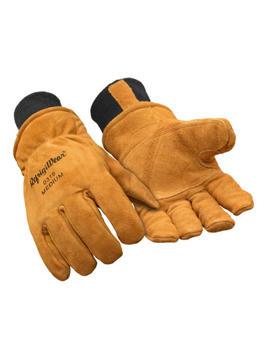 RefrigiWear Insulated Cowhide Leather Glove Gold XL