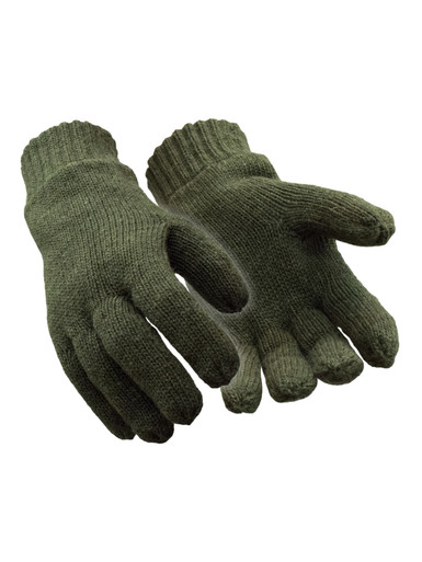 RefrigiWear Insulated Wool Glove Green XL