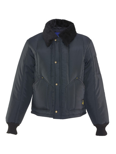 RefrigiWear Iron-Tuff® Arctic Jacket | Navy | Fit: Big & Tall | Ragg Wool/Polyester/Nylon | XL