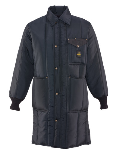 RefrigiWear Iron-Tuff Inspector Jacket Blue Fit: Big & Tall XL