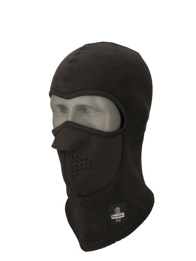 RefrigiWear Performance Balaclava | Waterproof | Black | Ragg Wool/Neoprene/Fleece | M/L