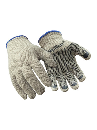 Wool shop grip gloves