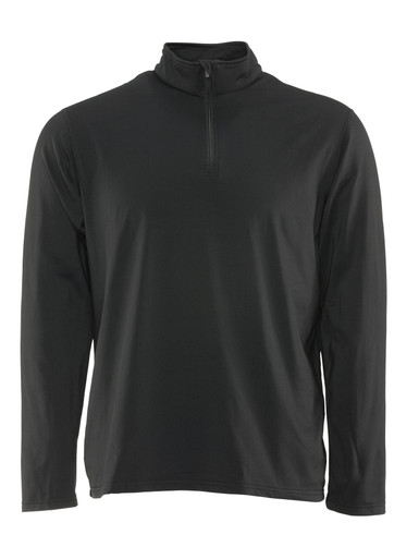 RefrigiWear Flex-Wear Top | Lightweight | Black | Ragg Wool/Polyester/Brushed | XL