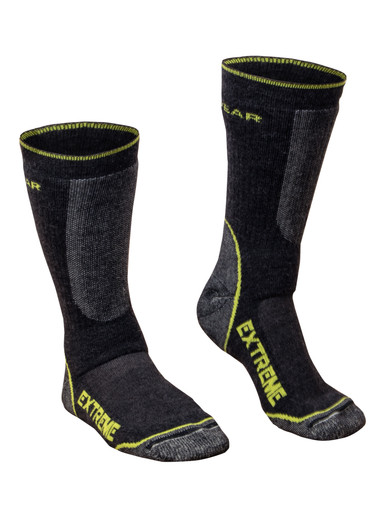 RefrigiWear Extreme Sock | Lime | Ragg Wool/Nylon | S/M