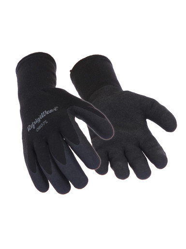 RefrigiWear Dual-Layer Grip Ergo Glove | Black | 100% Polyester | XL