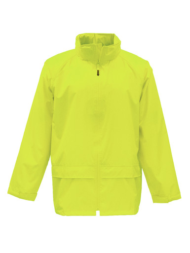 RefrigiWear Mid-Weight Rainwear Set Waterproof Lime Fit: Big & Tall M