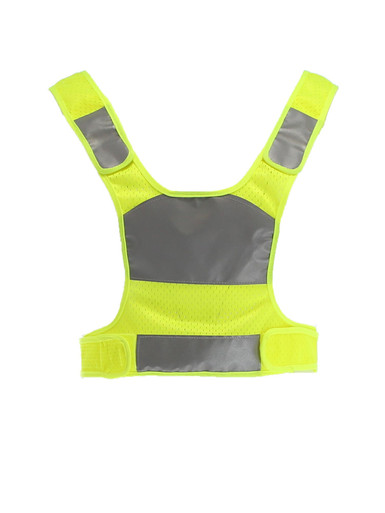 RefrigiWear LED Safety Vest-Battery Powered | Lime | 100% Polyester | One-Size