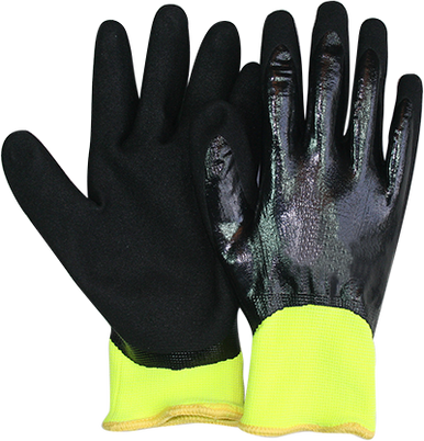 RefrigiWear #781 Cut Resistant Gloves (Pair) | Black/Lime | Ragg Wool | M