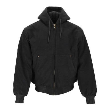 Samco Hooded Canvas Jacket | Black | 2XL
