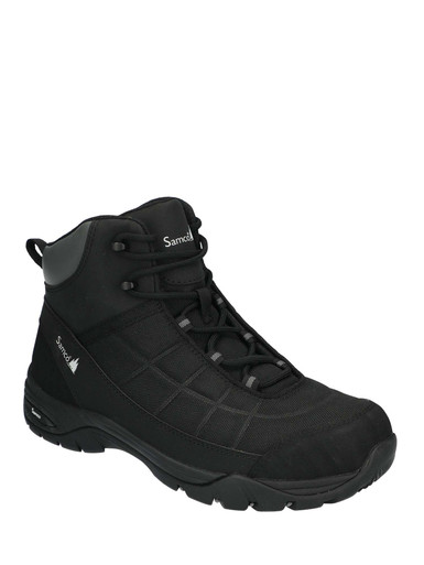 Samco Contoured Hiker Boot Lightweight Black 11