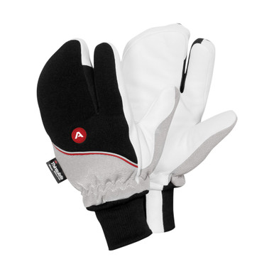 Avaska Timber Wolf Freezer 3-Finger Mitt | Black/Charcoal | 2XL