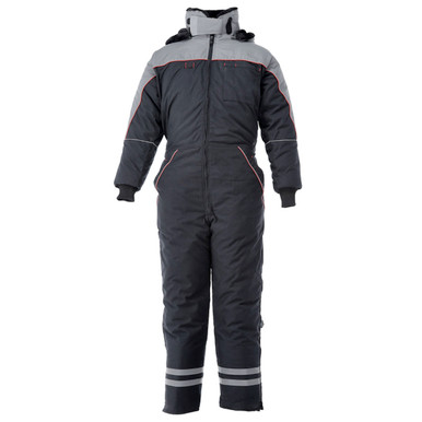 Avaska Polar Ultimate Freezer Coveralls | Black/Charcoal | 2XL