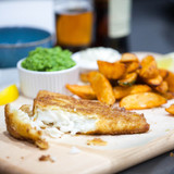 Gluten Free Beer Battered Cod Fillets plus Alpine Fries