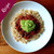 Chilli con carne, wholegrain rice and homemade spinach hummus
