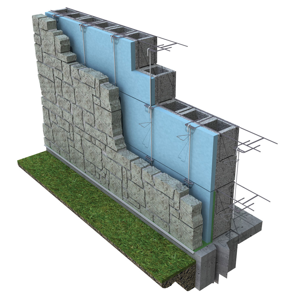 TIE-HVR-295V - Ladder Rubble Stone Anchor System-1