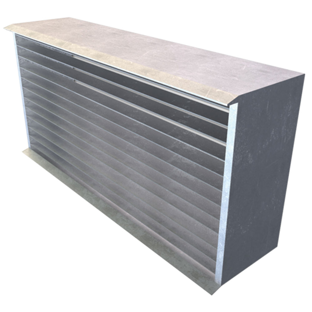 Cast Aluminum Brick Vent
