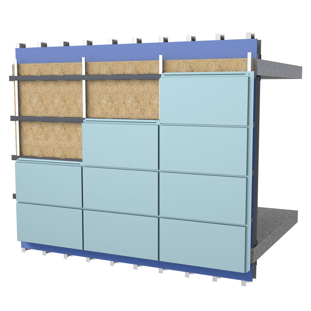 HB RS EZclad Rainscreen Support System-1