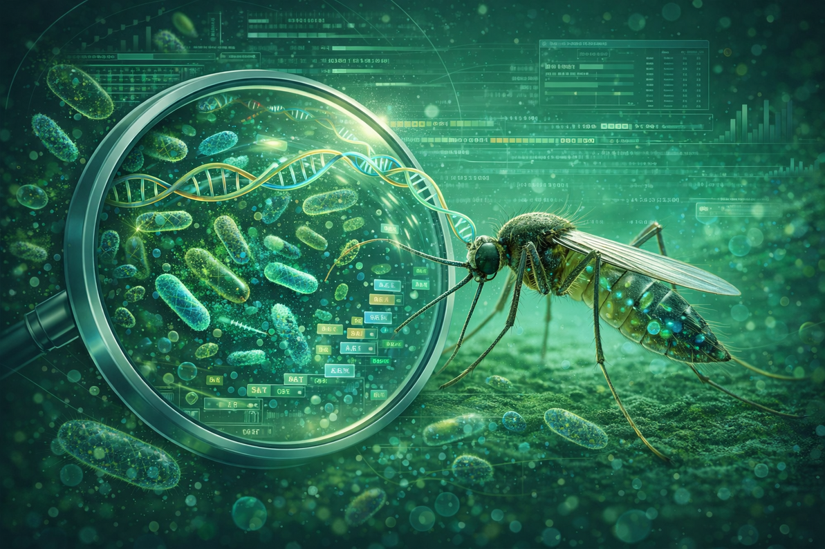 Metagenomics of Mosquito Microbiota