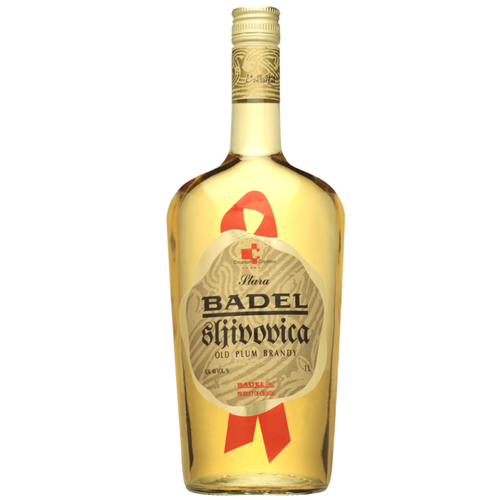 Badel 1862 Sljivovica Plum Brandy 1000mL Glass Bottle