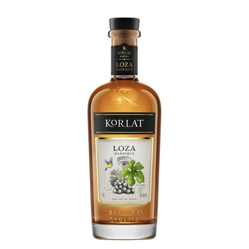 Badel Korlat Loza Barrique Grape 700mL bottle, Croatian brandy