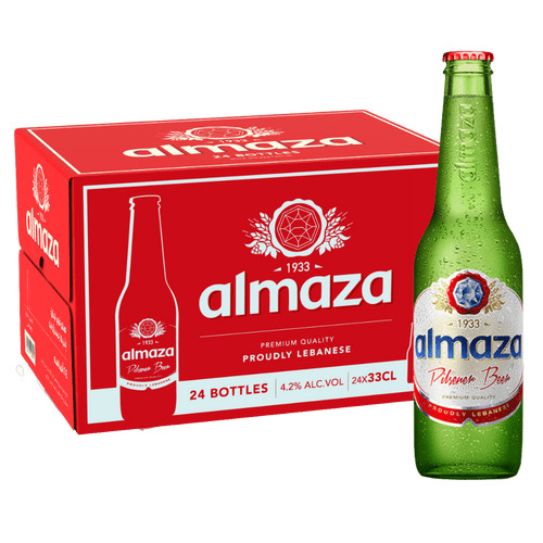 Almaza Pilsener - Lebanese Beer