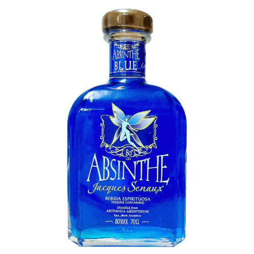 Jacques Senaux Blue Absinthe from Teichenne - 700mL Glass Bottle