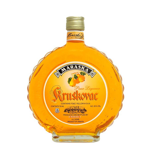 Maraska Kruskovac Pear Liqueur Flask Maraska Kruskovac Pear Liqueur Flask