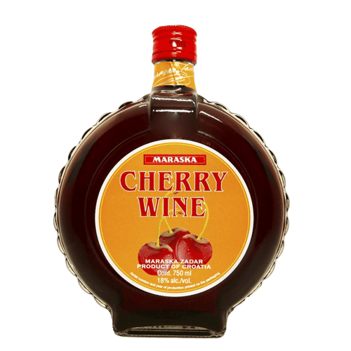 Maraska Cherrica Cherry Wine Flask