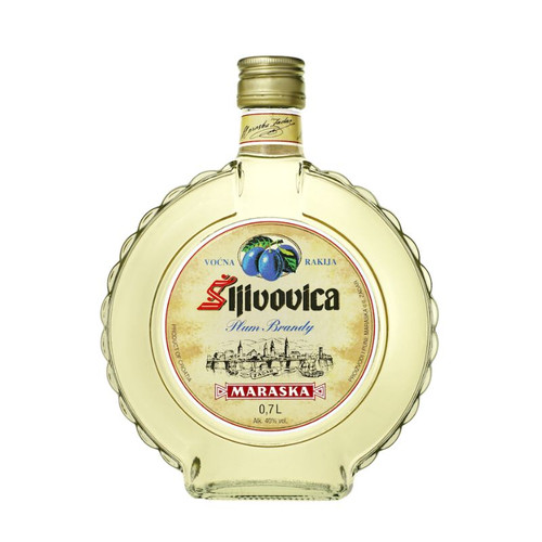 Maraska Sljivovica Plum Brandy Flask