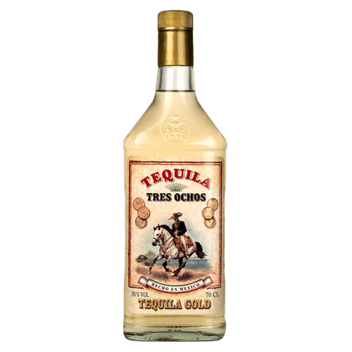 Tres Ochos Gold Tequila