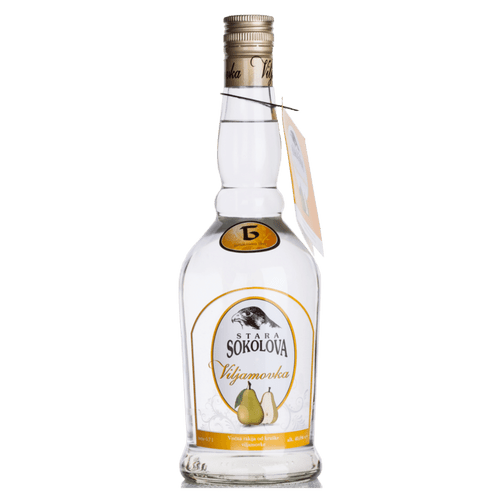 Stara Sokolova Viljamovka Williams Pear Brandy 700mL Glass Bottle