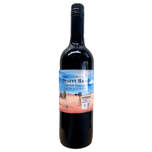 Desert Road Cabernet Sauvignon 750mL bottle, Australian red wine