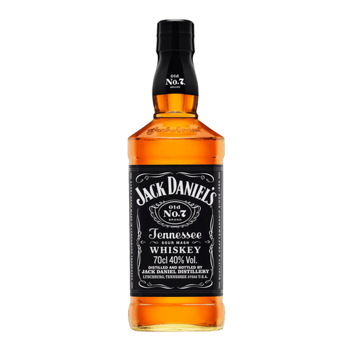 Jack Daniels Old No.7 Tennessee Whiskey 700mL Glass Bottle